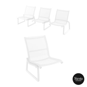 Pacific Lounge Extension Part – White