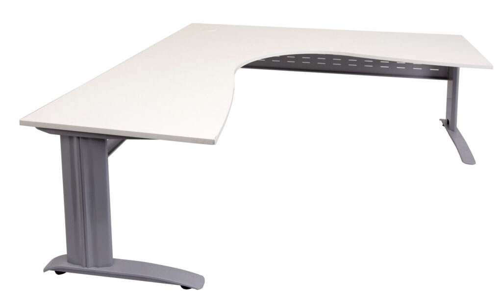 Span White Corner Workstations (1800W x 730H x 1800D) image