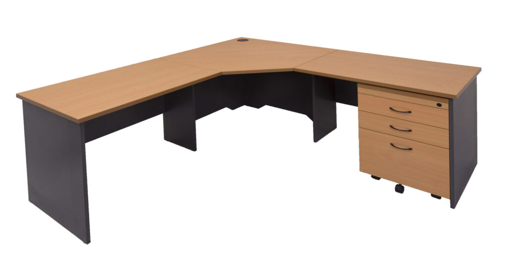 Rapid Worker Corner Workstation (2100W x 730H x 600D) image