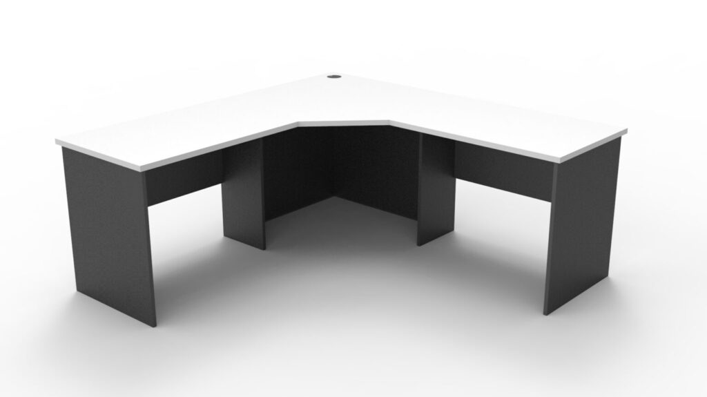 Rapid Worker Corner Workstation (1800W x 730H x 600D) image