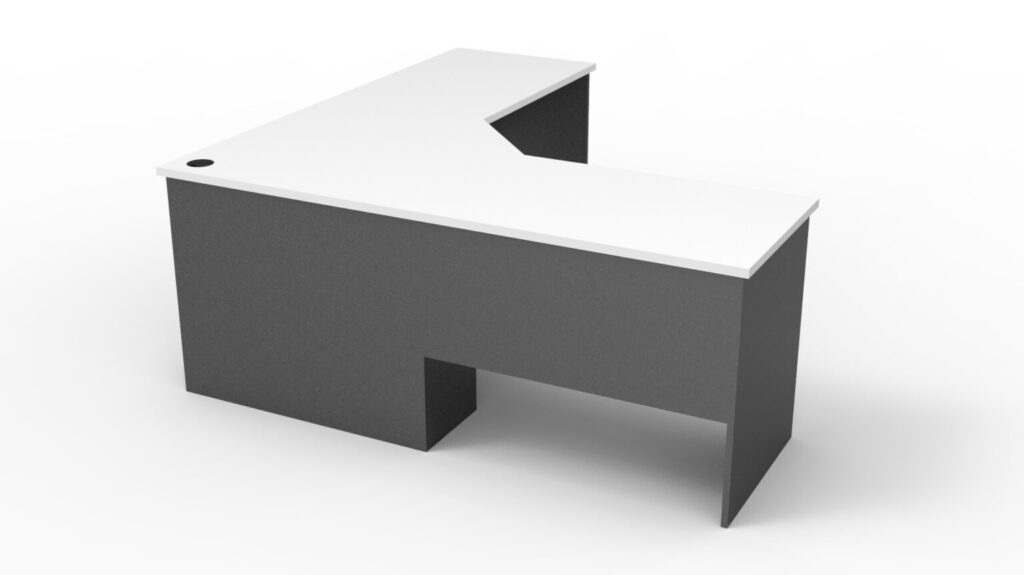 Rapid Worker Corner Workstation (1800W x 730H x 600D) image