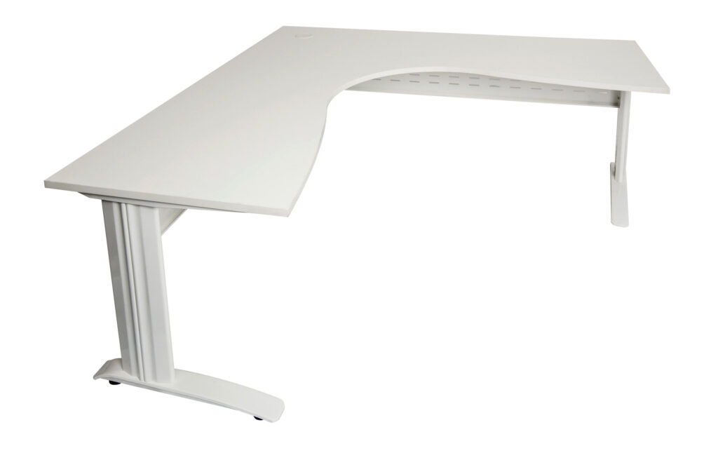 Span White Corner Workstations (1800W x 730H x 1800D) image