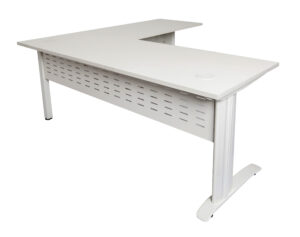 Span White Desk and Return (1800W x 730H x 700D)