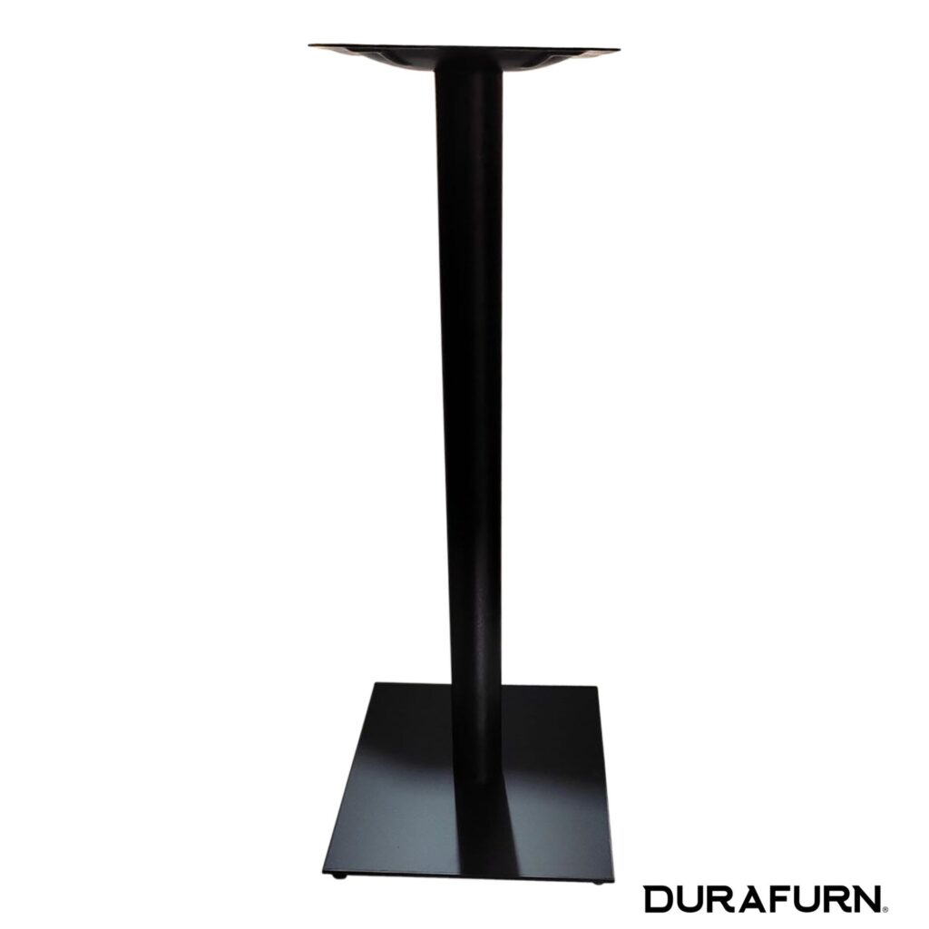 Richmond 400X400 Square Base Bar Height – Black image