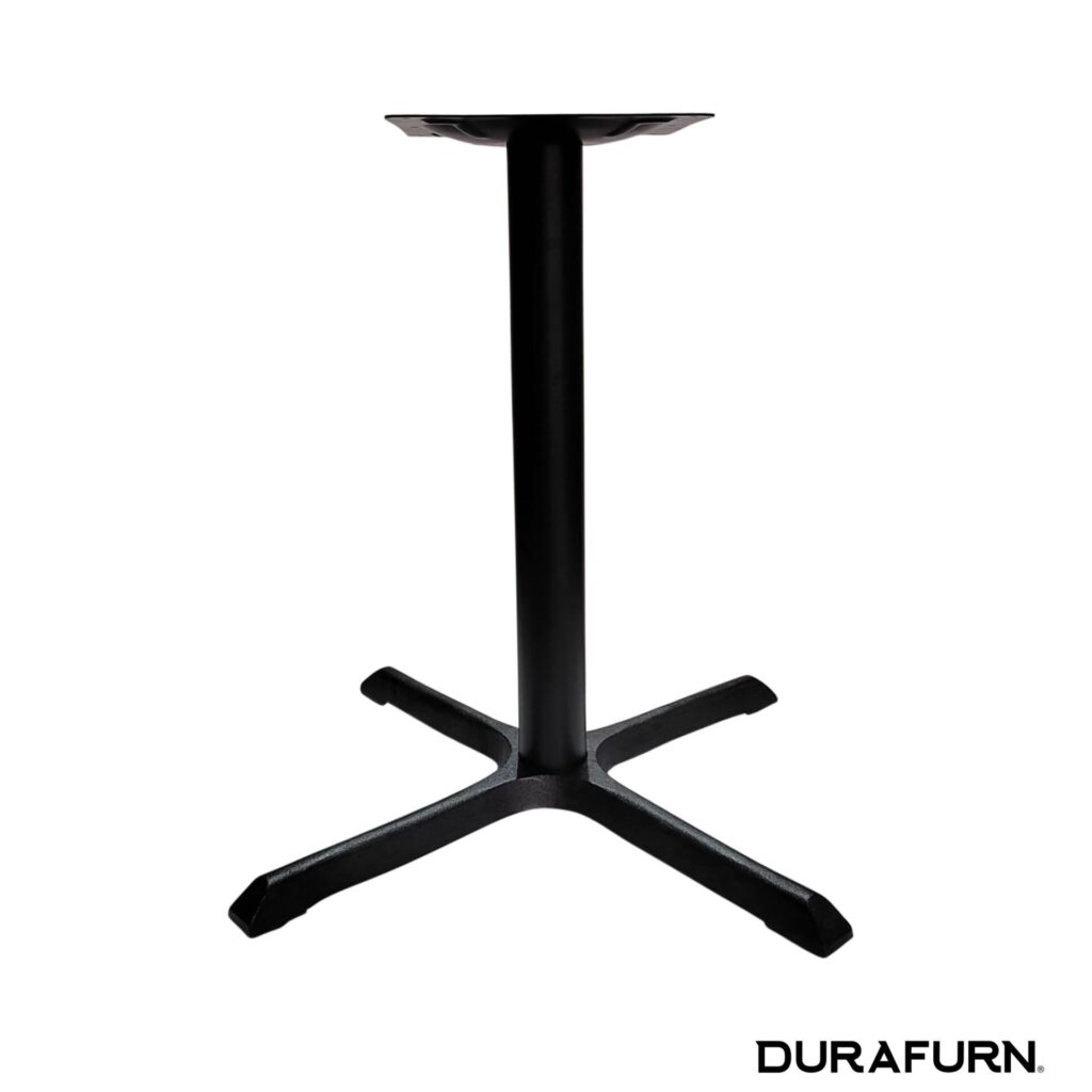 Richmond 760X760 Cross Base Coffee Height – Black image