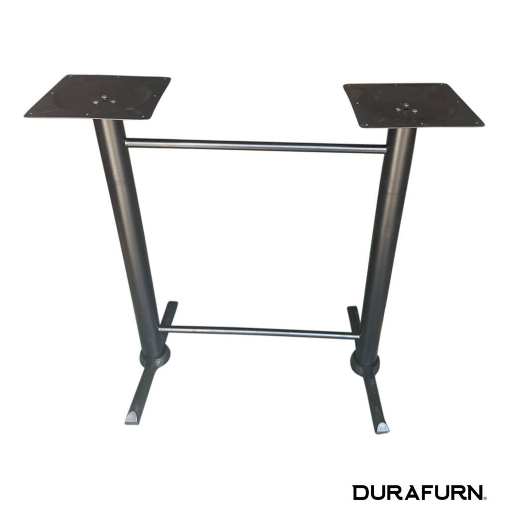 Richmond Twin Base Bar Height (With H Frame) – Black image