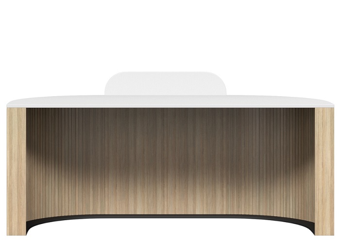 Roxi Front Panel Counter Desk image