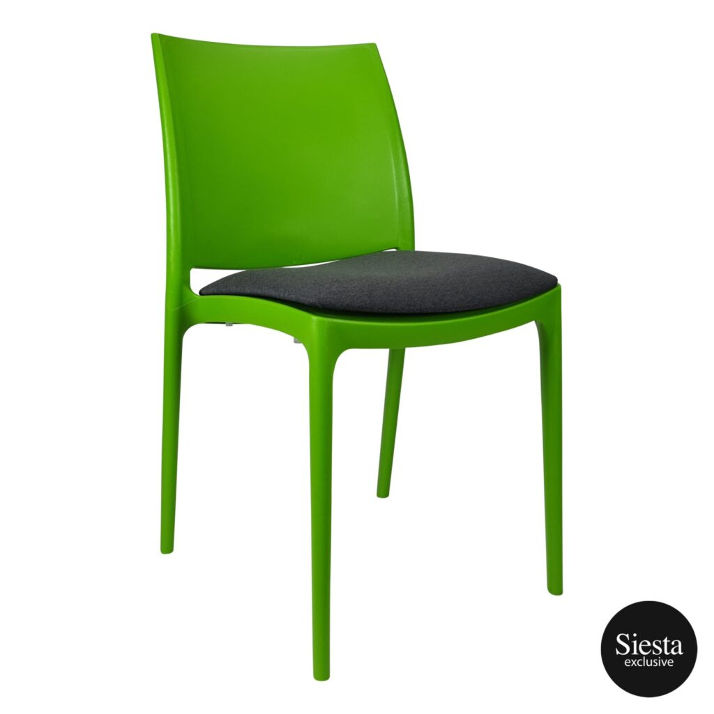 Seat Cushion – Anthracite Fabric (Maya Chair) image