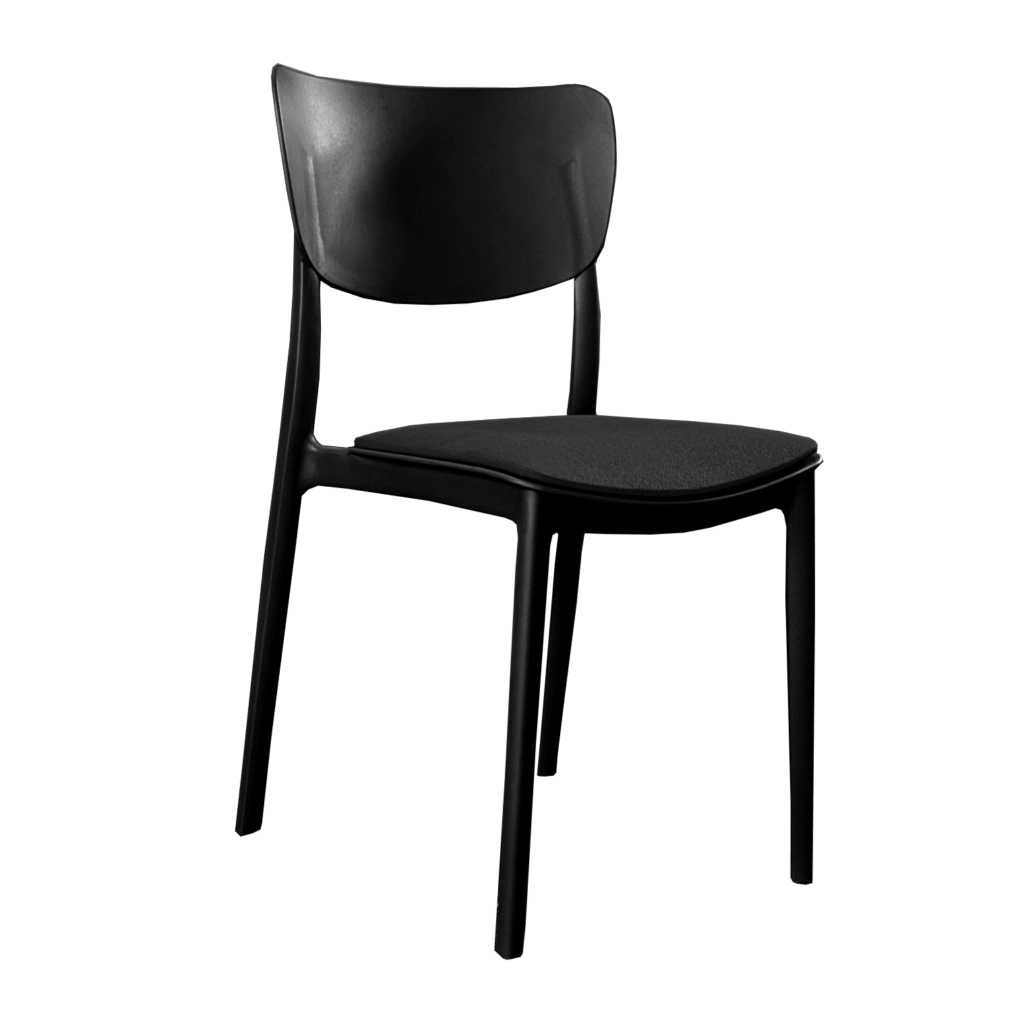 Seat Cushion – Black Fabric (Monna/Lisa/Lucy/Loft Chair) image