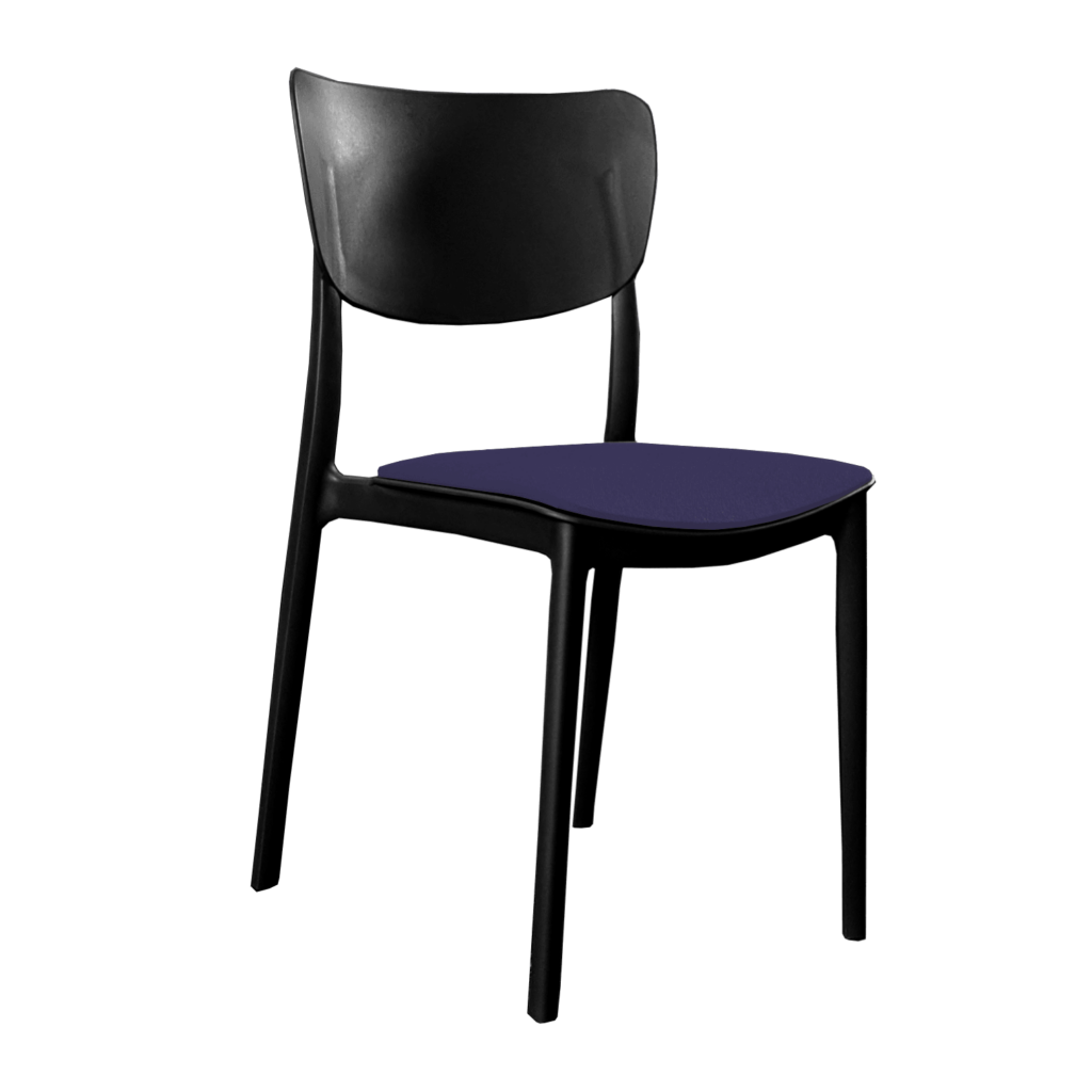 Seat Cushion – Black Fabric (Monna/Lisa/Lucy/Loft Chair) image