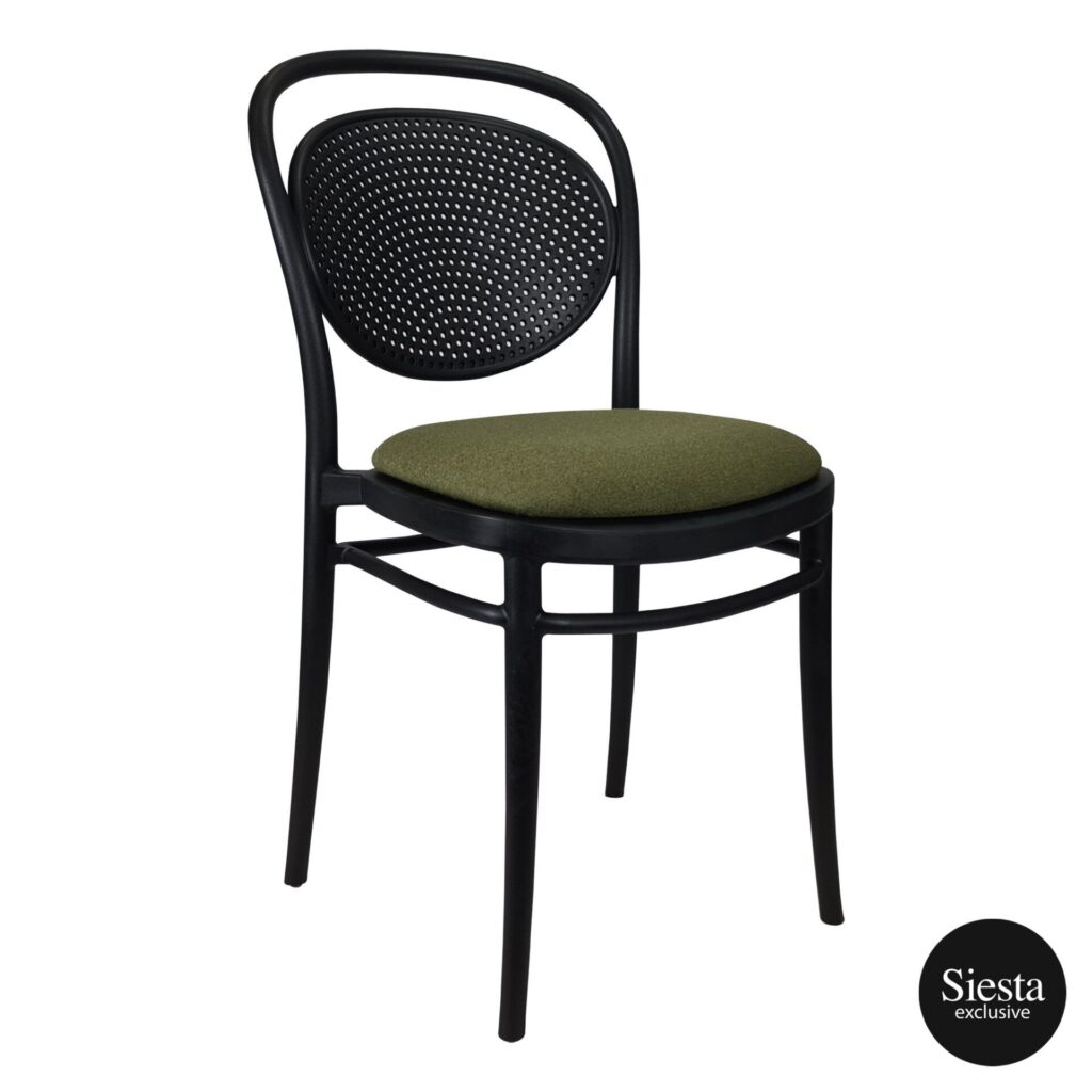 Seat Cushion – Olive Green Fabric (Victor/Marcel/Cross) Chair image