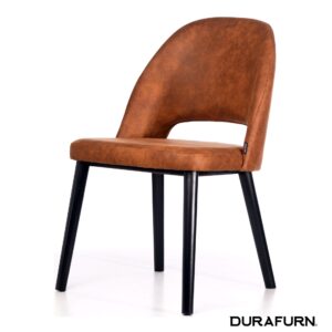 Semifreddo Chair – Black Legs/Tan Fabric