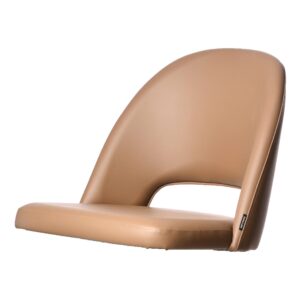 Semifreddo Upholstered Shell – Taupe Vinyl