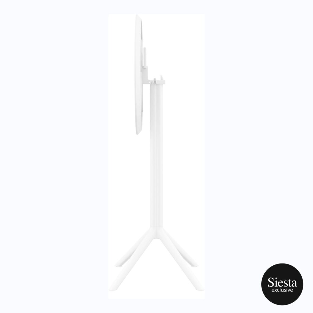 Sky Folding BAR Table 60 Round – Black image