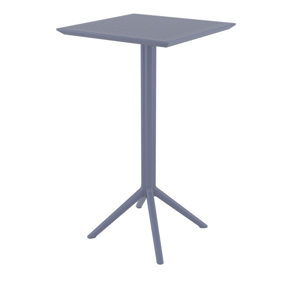 Sky Folding BAR Table 60 Square – White image