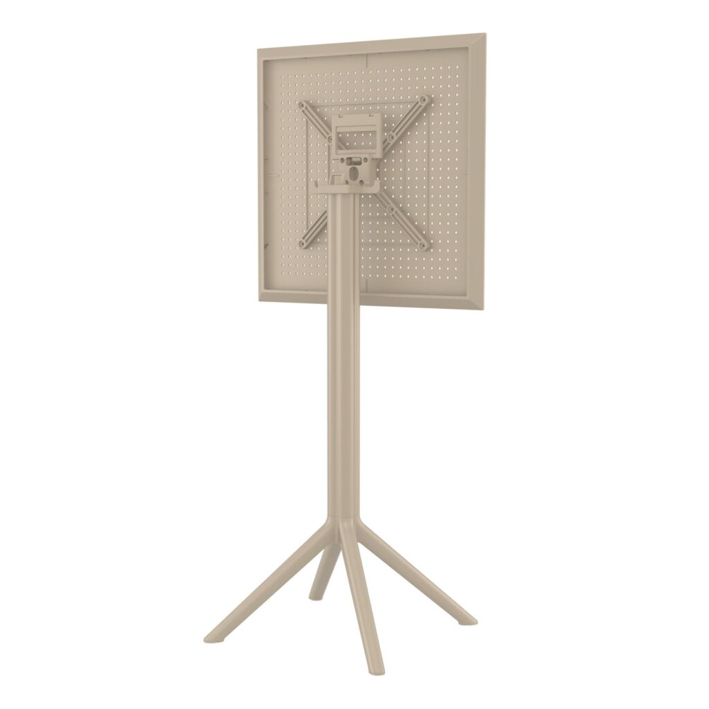 Sky Folding BAR Table 60 Square – White image