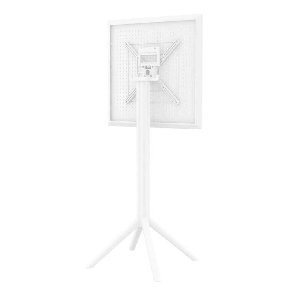 Sky Folding BAR Table 60 Square – White image