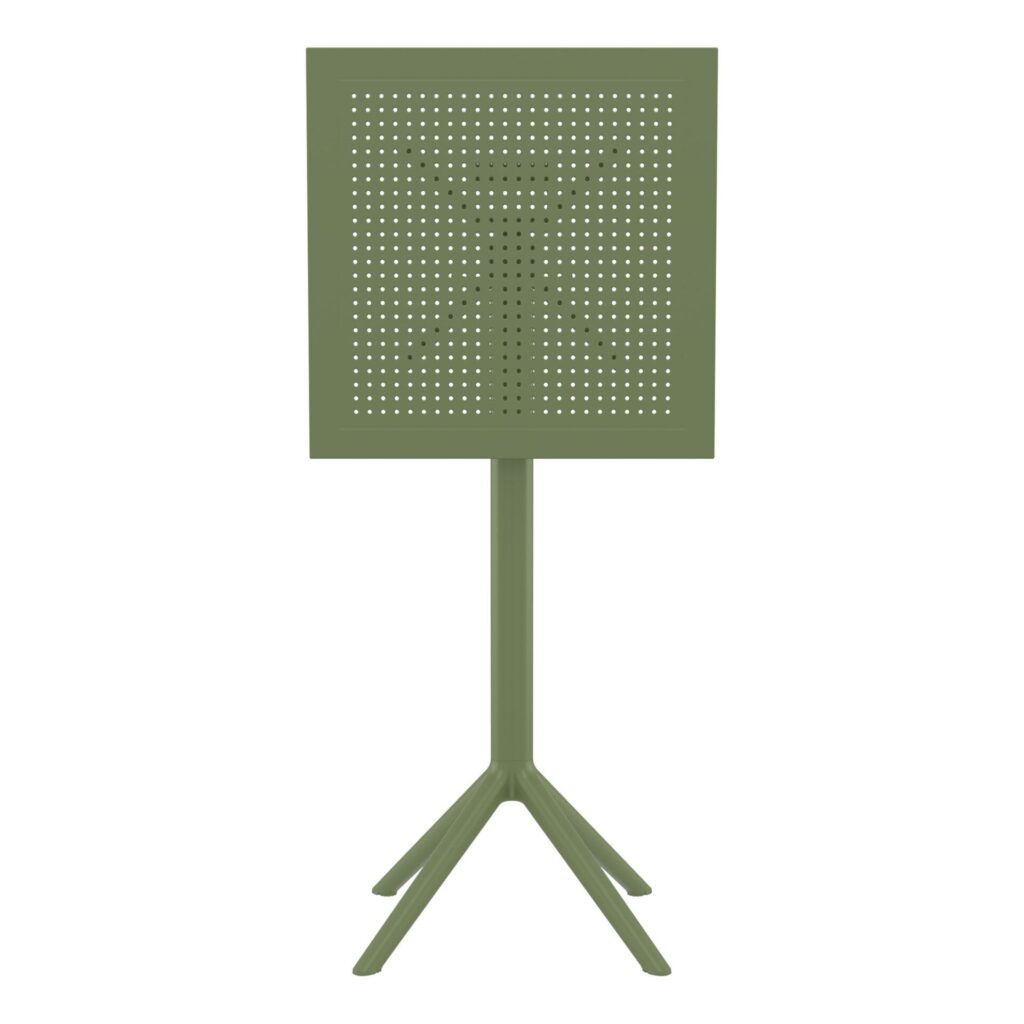 Sky Folding BAR Table 60 Square – White image