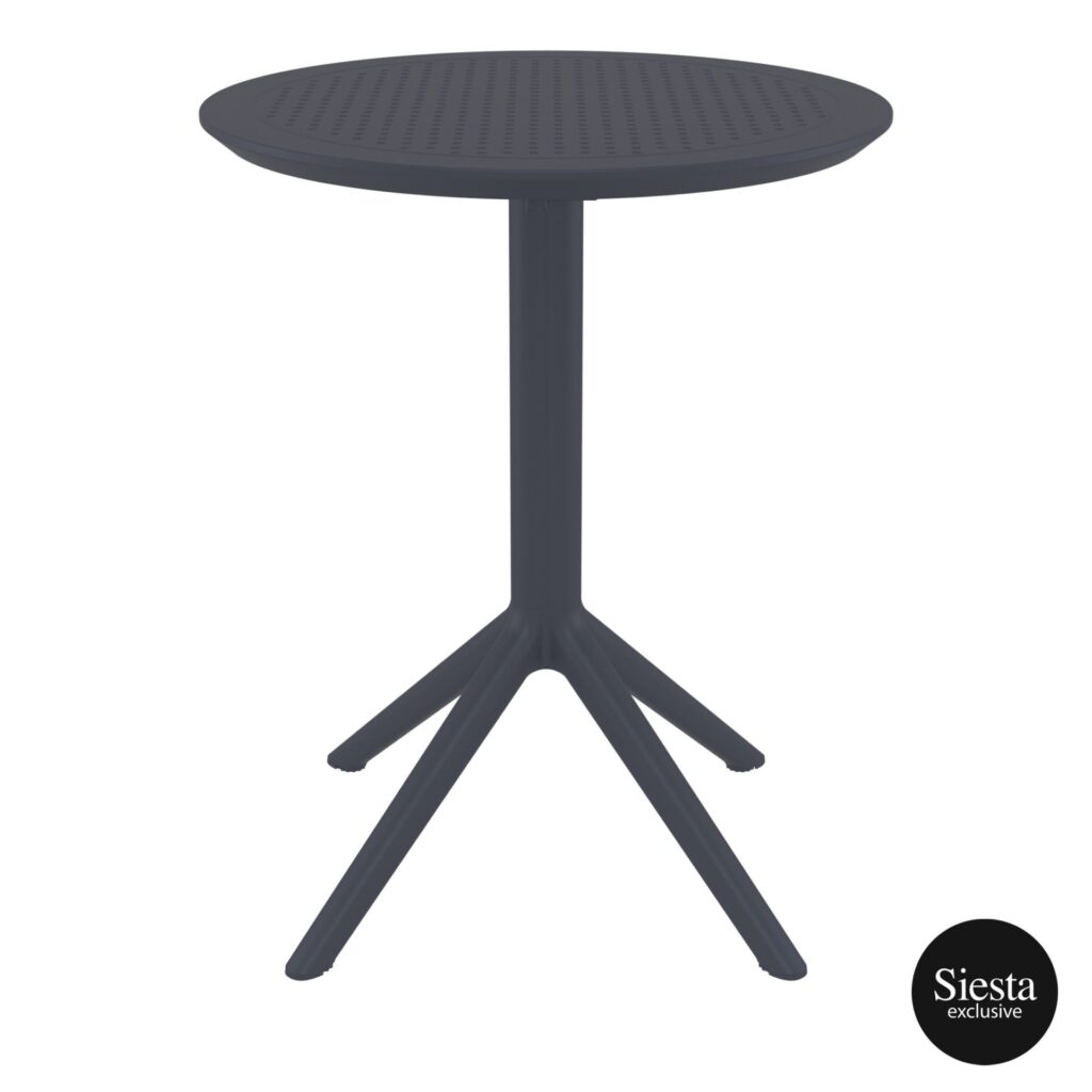 Sky Folding Table 60 Round – Anthracite image