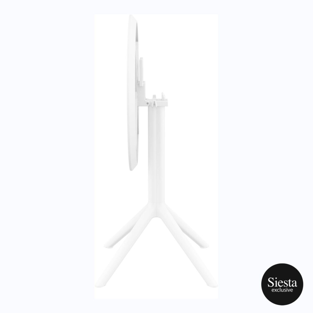 Sky Folding Table 60 Round – White image