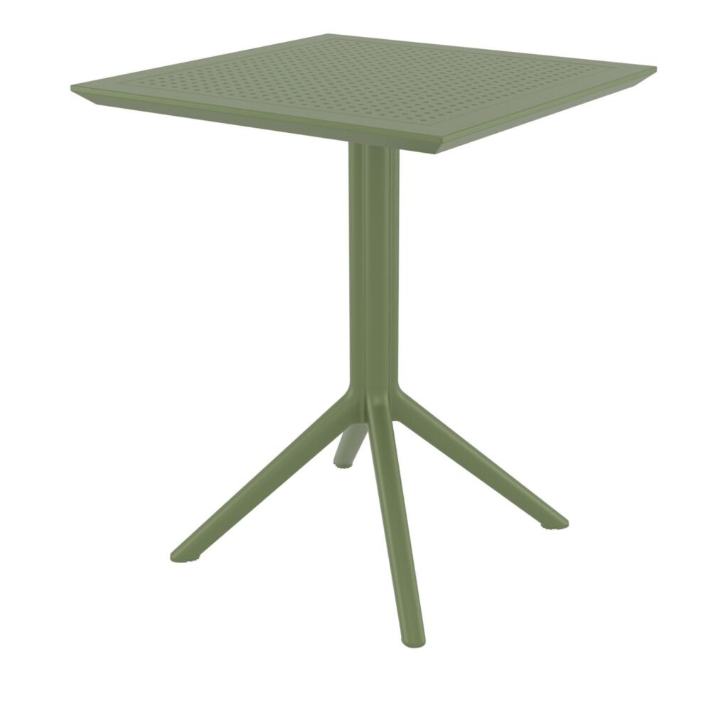 Sky Folding Table 60 Square – White image