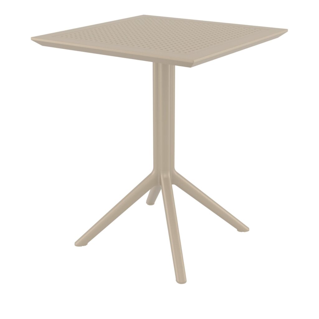 Sky Folding Table 60 Square – White image