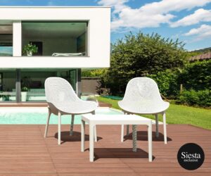 Sky Lounge/Sky Side Table 2 Seat Package – Red