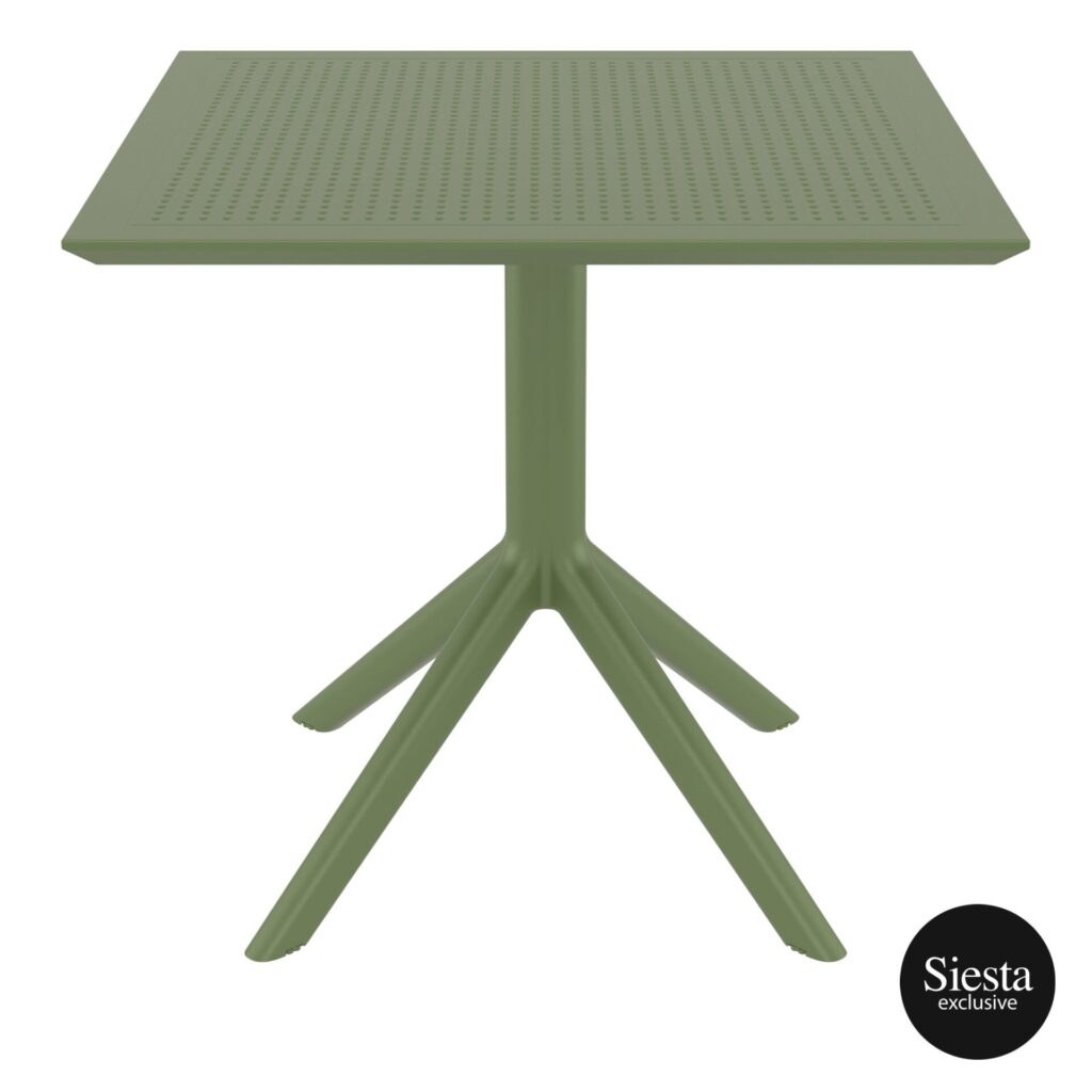Sky Table 80 – Olive Green image