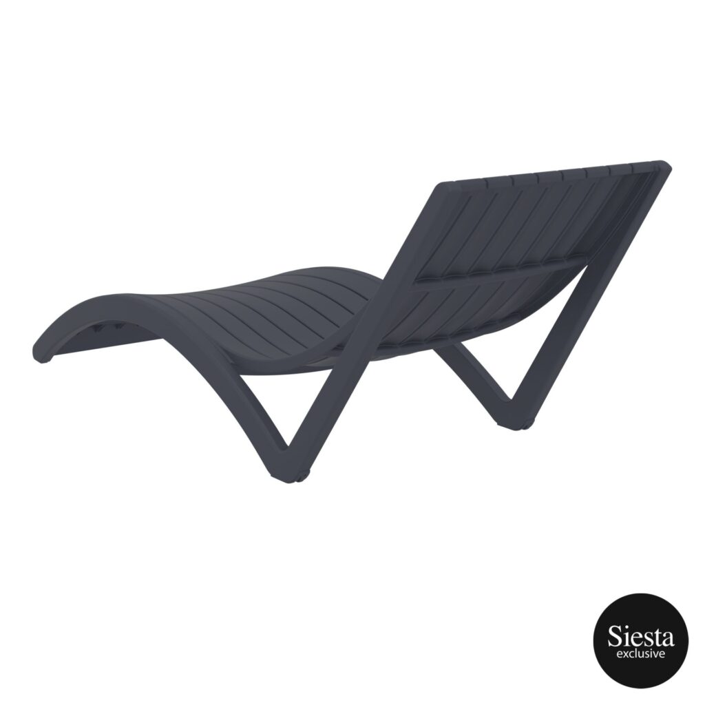 Slim Sunlounger – Anthracite image