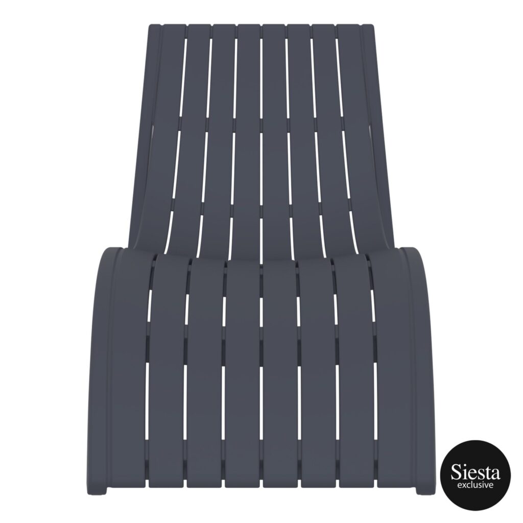 Slim Sunlounger – Anthracite image