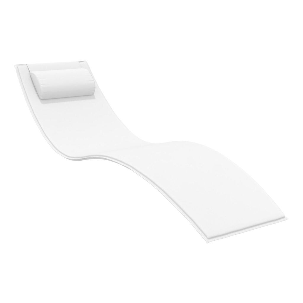 Slim Sunlounger – Anthracite with Black Cushion image