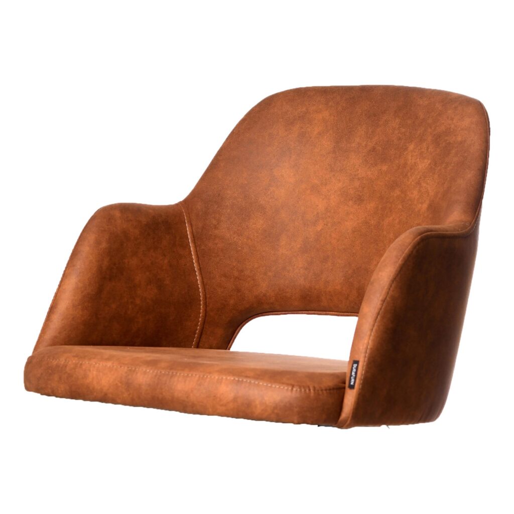 Sorbet Upholstered Shell – Black Vinyl image