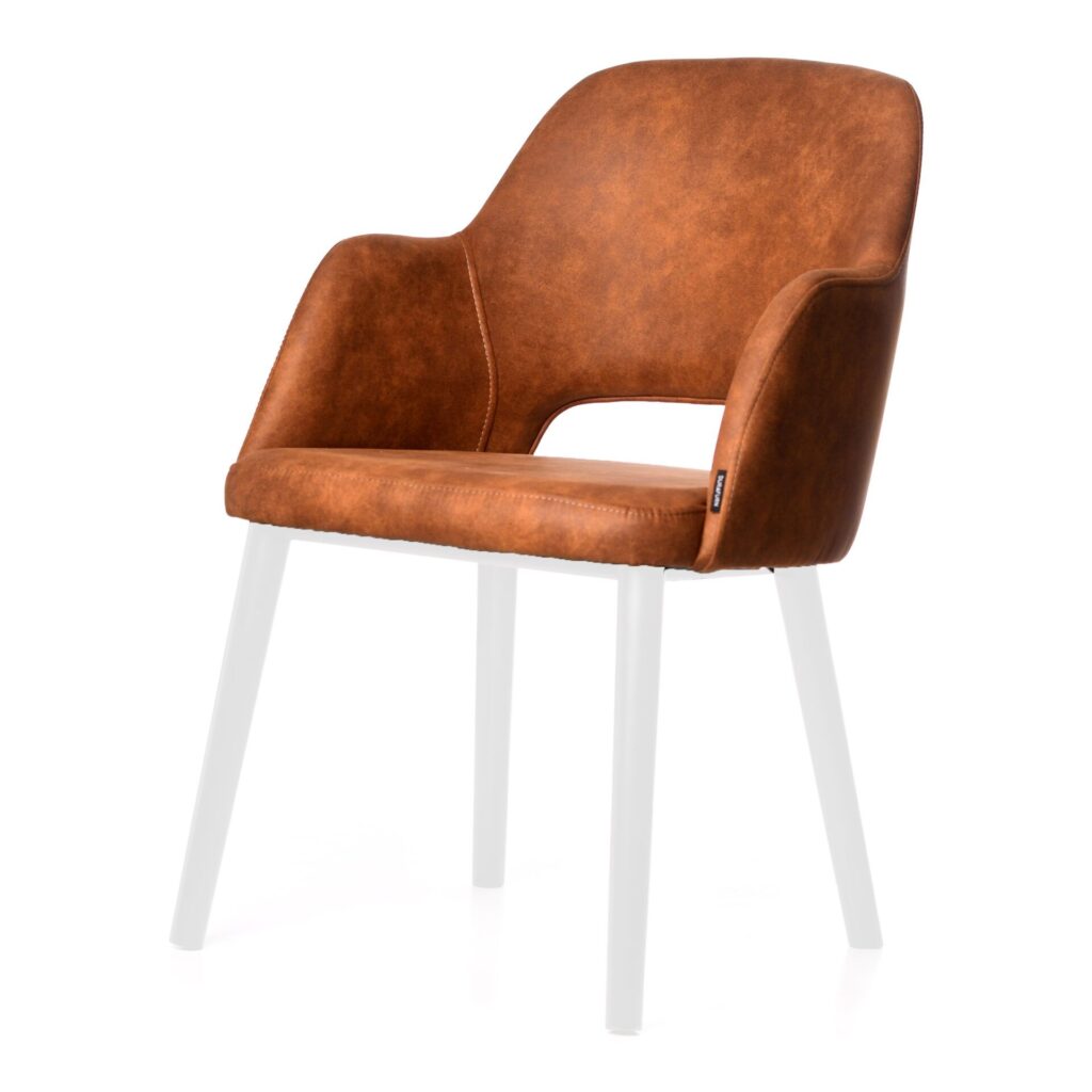 Sorbet Upholstered Shell – Tan Premium Vinyl image