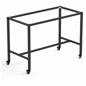 Spire Square leg 950 Bar Height Frame 1790 x 590 x 950H – with 100mmH castors