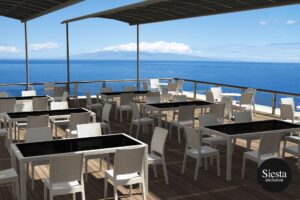 Tahiti Table/Florida Chair 6 Seat Package – Chocolate