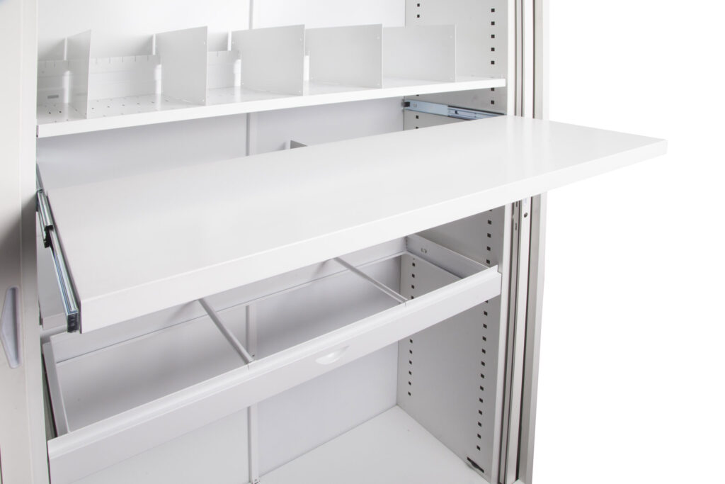 900W GO Tambour Door Cupboard (900W x 1016H x 473D) image