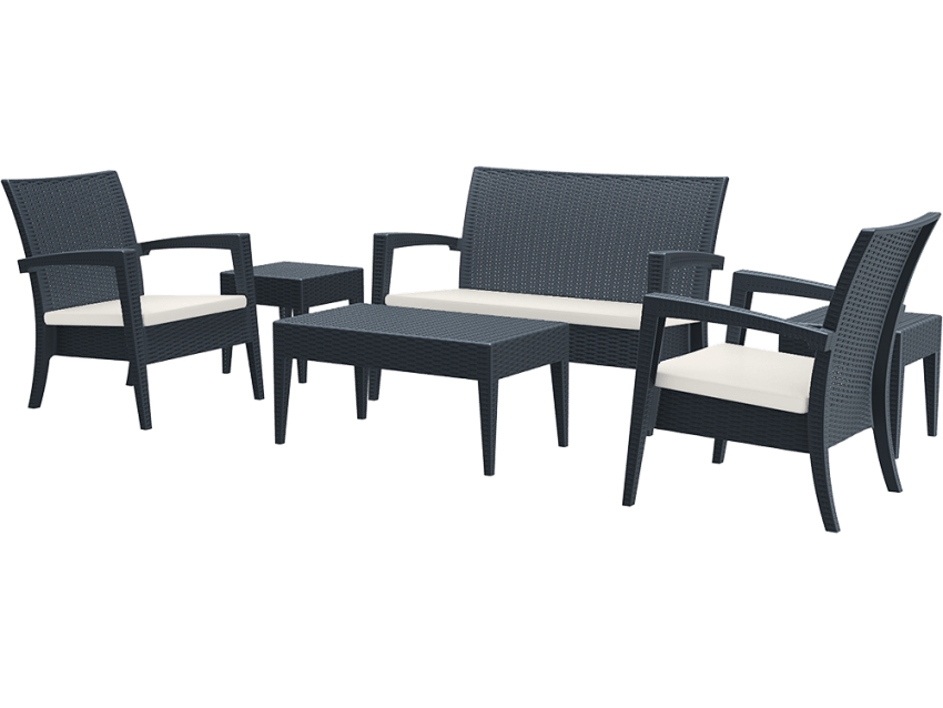 Tequila Lounge Set – Chocolate – No cushions image