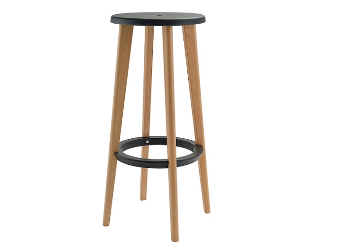 Uri Counter Stool &ndash; Black image