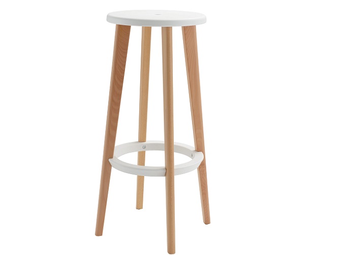 Uri Counter Stool &ndash; White image