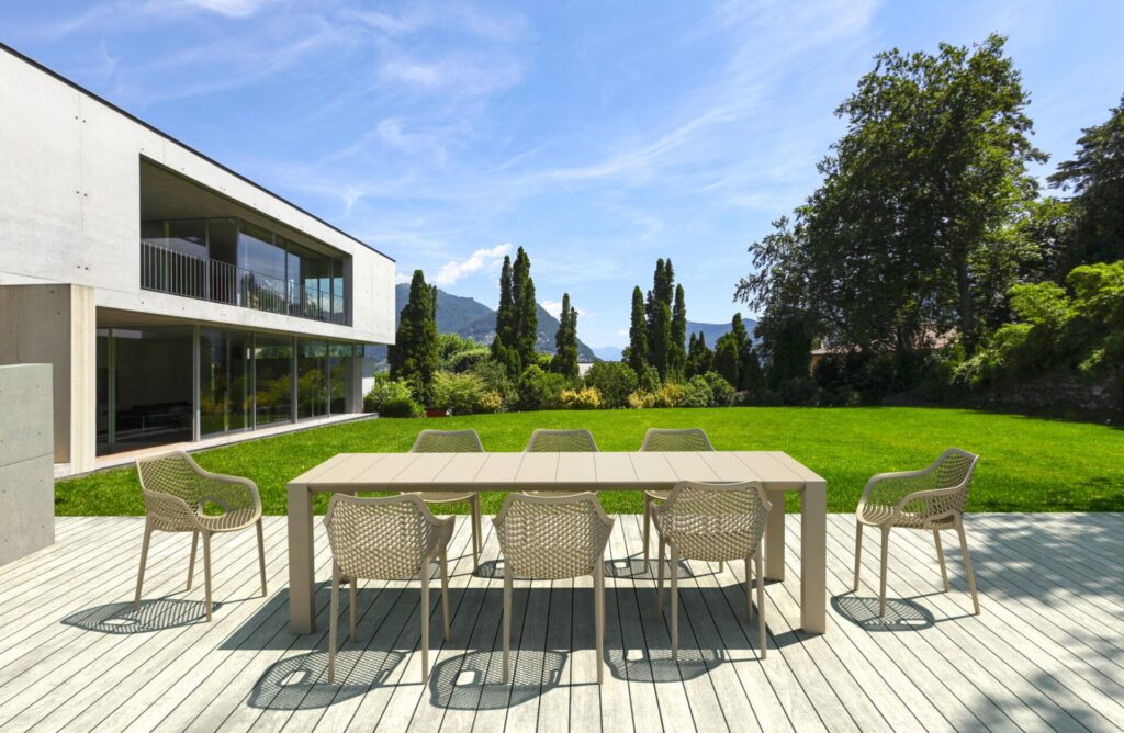 Vegas XL Table/Air XL Armchair 8 Seat Package – Taupe image