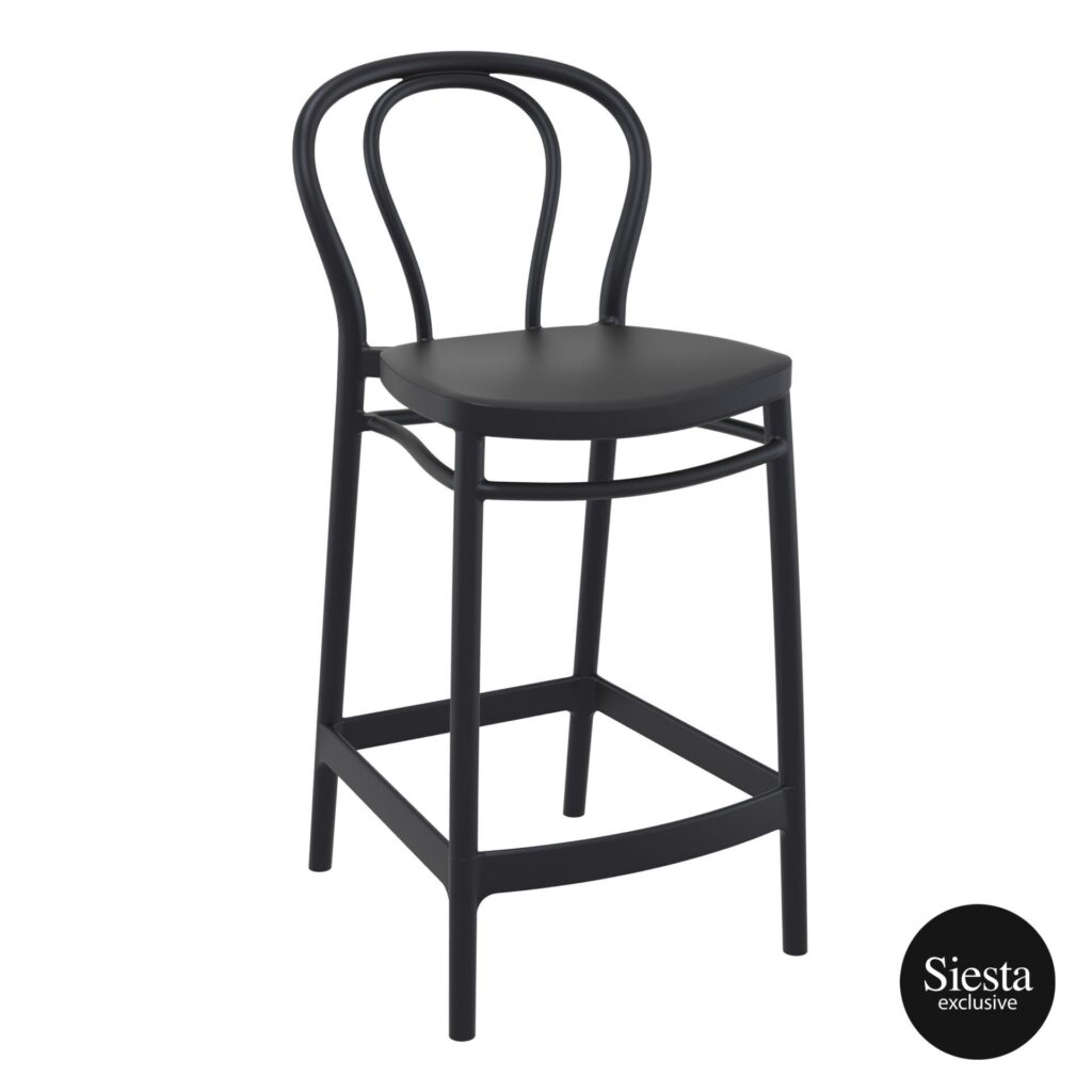 Victor Barstool 65 – Black image