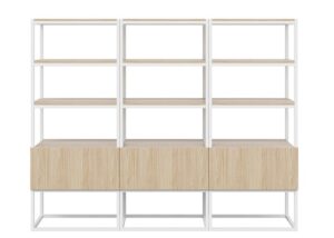 Welded Shelving Unit – White