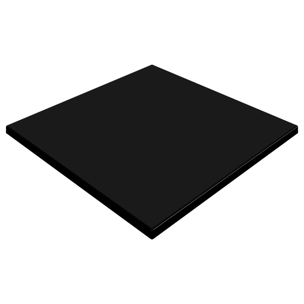 Werzalit Black 600mm Square Duratop by SM France image