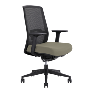 Jirra Side Control Synchro Task Chair (Driftwood / Adjustable Side Arms)