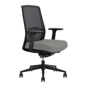 Jirra Side Control Synchro Task Chair (Steel / Adjustable Side Arms)