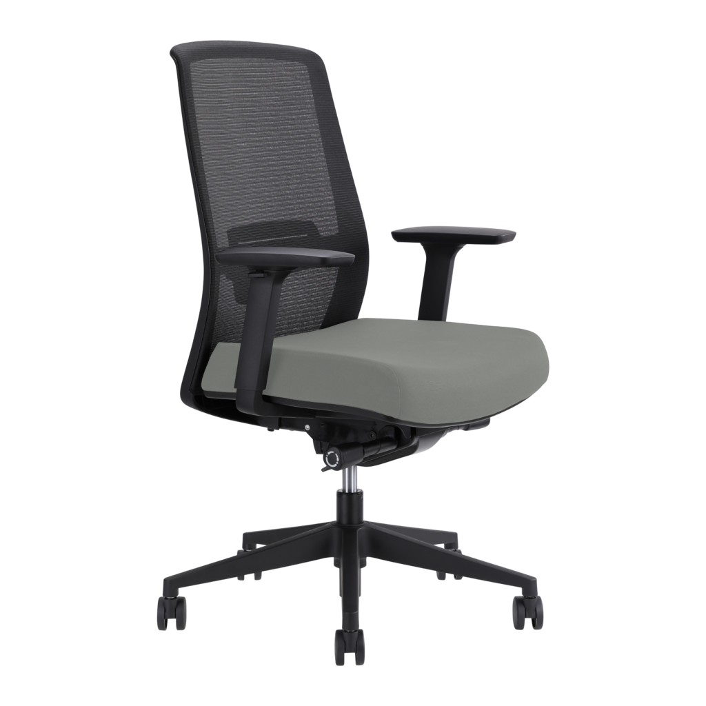 Jirra Side Control Synchro Task Chair (Steel / Adjustable Side Arms) image