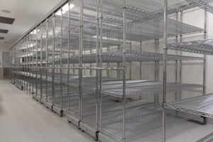 TOP-TRACK® - WIRE COMPACT SHELVING